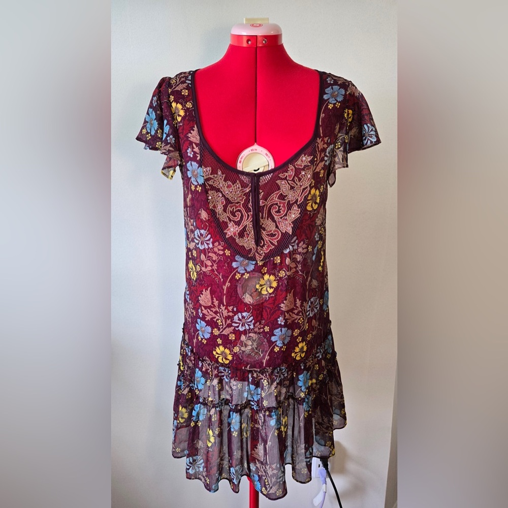 Vintage Y2K Free People Dress Overlay